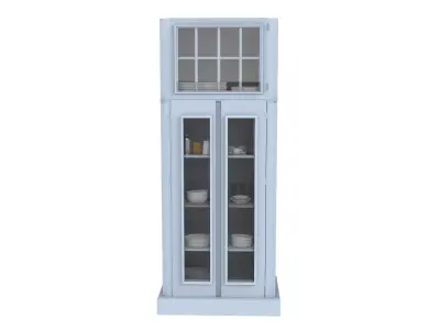 Kitchen Cabinets Low-poly 3D model
