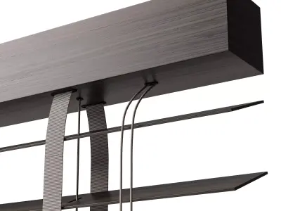 Wooden Blinds Set 44 3D model