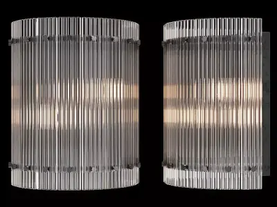 Restoration Hardware SAN MARCO ROUND SINGLE SCONCE Black 3D model