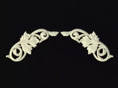 dekor ornament 3D model 129