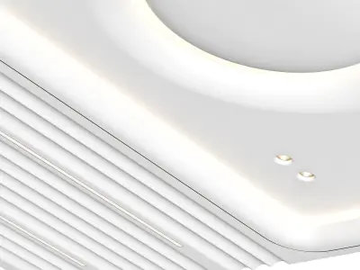 Modern ceiling RJ Easy Design 18 3D model