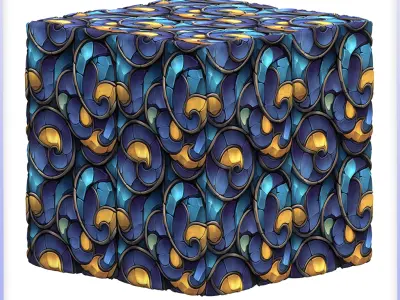 Stained Glass Seamless Texture Texture