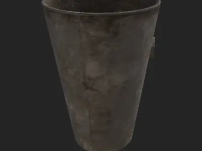 Trash PBR 4K GameReady soda cans Low-poly 3D model