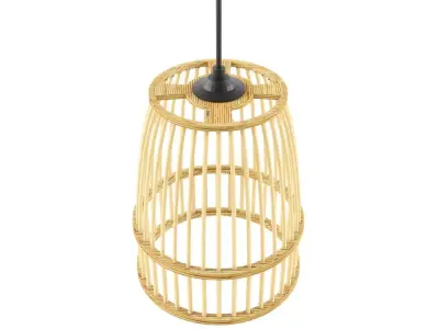 wooden lighting  3D model
