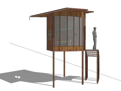 Creative Design-Holiday Cabin-0142 3D model