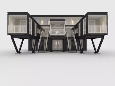 Container Office 2 3D model