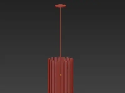 Tom Kirk Facet Pendant 3D model