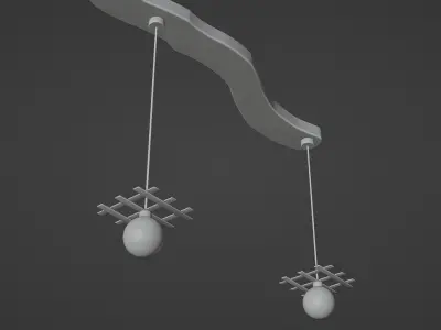 Pendant light 1 Free 3D model