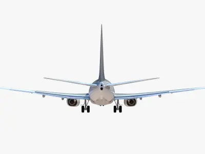  Commercial Airplane High Detail 