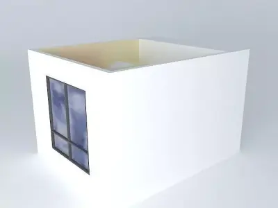 nararoom house with window Free 3D model
