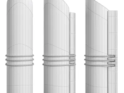Lussole Loft Selvino Low-poly 3D model