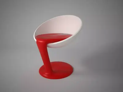 07 MELTHING CHAIR  3D model
