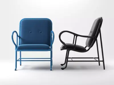 Gardenias Armchair 3D model