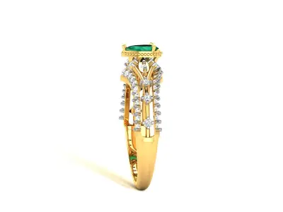 Women Ring 3D print model 92