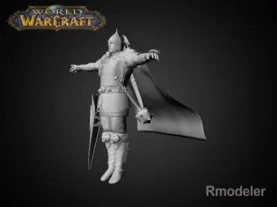 Russian Bogatur Dobrunya 3D model