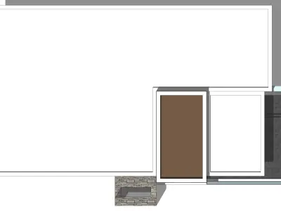Villa D Sketchup 3D model