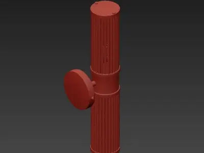 Wall Lamp Claridges Double 3D model buy