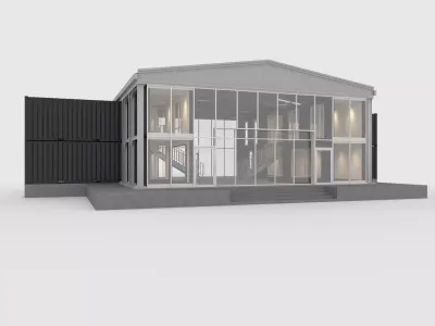 Container House 1 3D model
