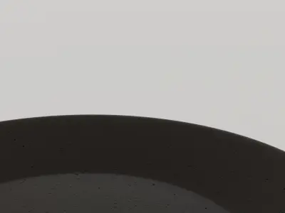 Geometric Dinner Plate Low-poly 3D model