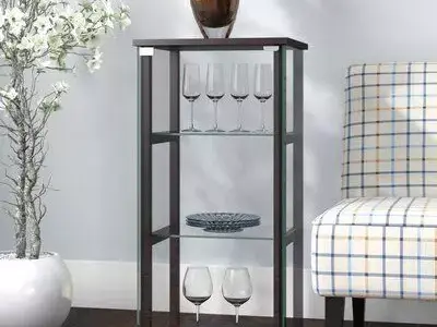 Black Alvin Curio Cabinet 3D model