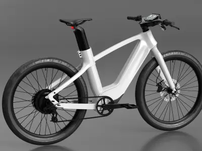  City Electric Bicycle Low Frame Design 
