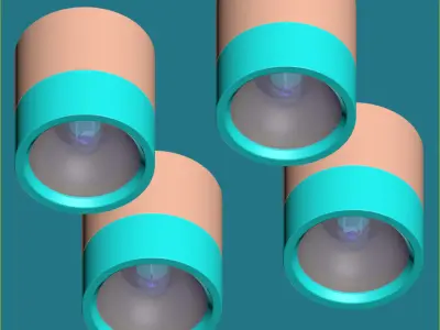 Davide Groppi CARTESIO 3D model