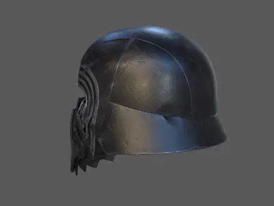 Kylo Ren Helmet 3D model