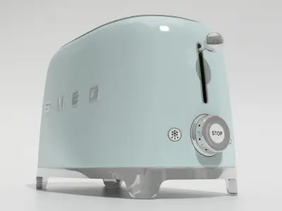 SMEG toaster 3D model