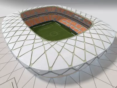 Amazon Arena Football Stadium  3D model
