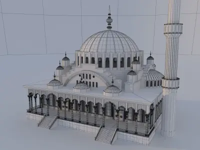 Mosque 3D model