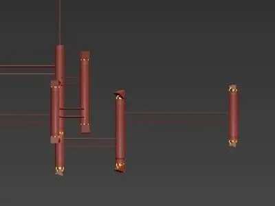 Aries Minimalist Lighting System by Bec Brittain 3D model