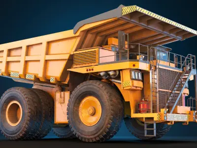  Mining Dump Truck PBR 