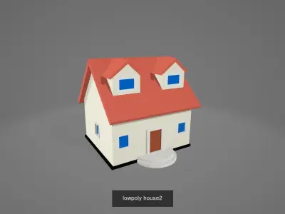 low poly1 3D Model Pack