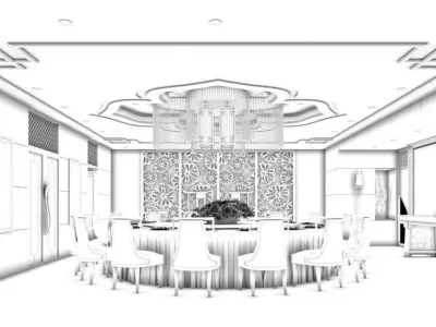 Business - Food Beverage 7-0170 3D model