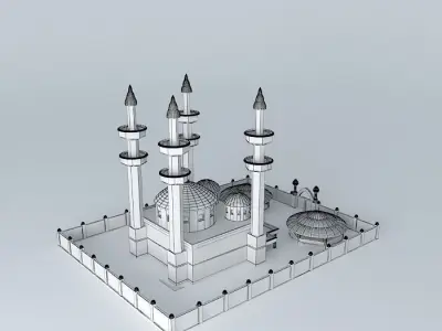 Mosque 3D model