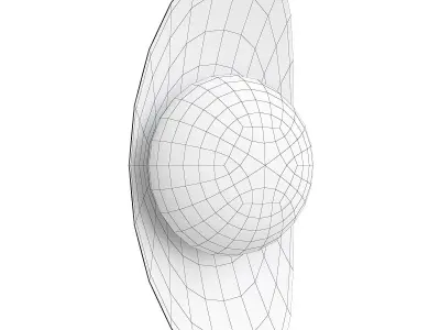 ALON SCONCE Low-poly 3D model