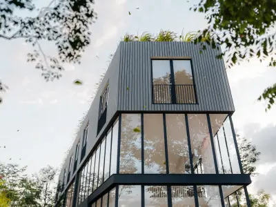 Residential building LUMION12 ARCHICAD SKETCHUP 3D model