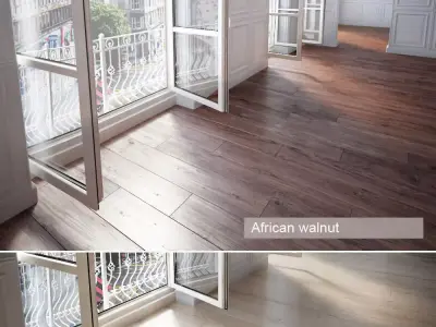 Wooden floor 3D model