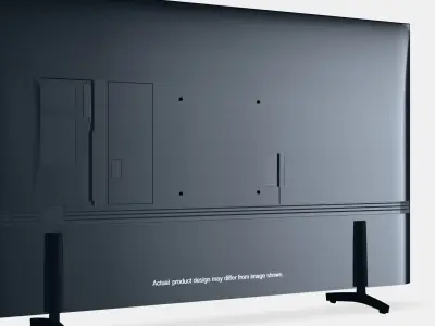 43 duym Crystal UHD DU8000 4K Tizen OS Smart TV 2024 3D model