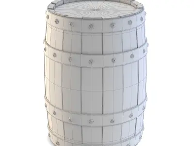 Barrel 3D model