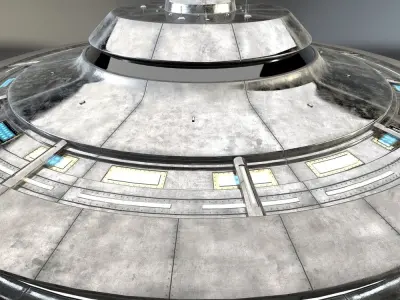 UFO Spaceship 3D model
