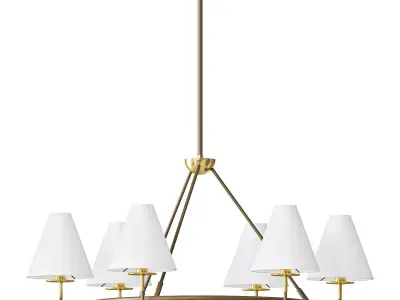 Polly Chandelier 3D model