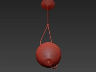 CORDA PENDANT LAMP 3D model purchase