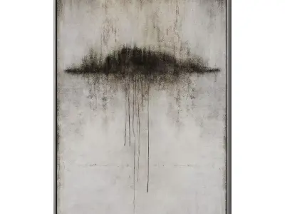 Abstract Painting Frame set 3D model 806