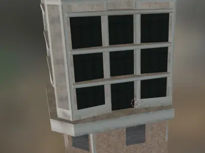 building 14 Low-poly 3D model buy