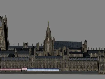  House of Parliaments (Westminster Palace), London. 