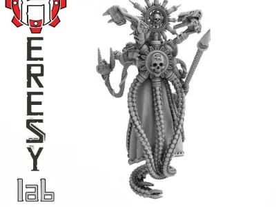 Heresylab - Female priest Domina 3D print model