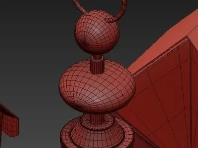 Mackenzie Childs Chandelier 3D model