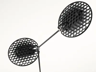 Pong Floor Lamp 3D model