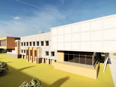 School-University- High School 3D model